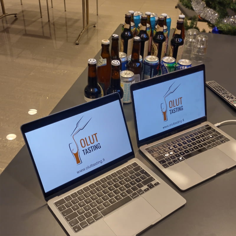 Oluttasting Turussa.