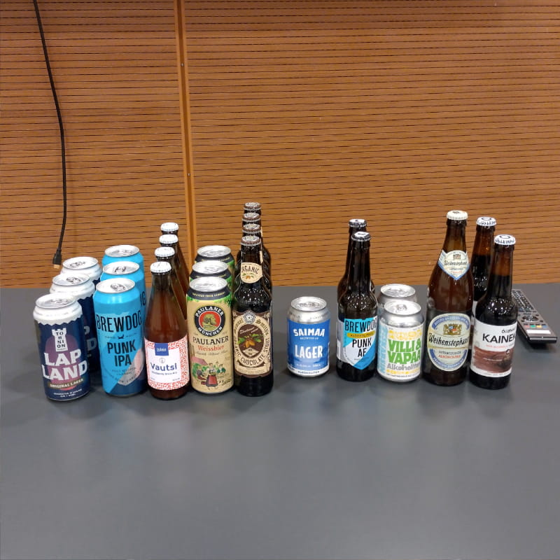 Oluttasting Turussa.