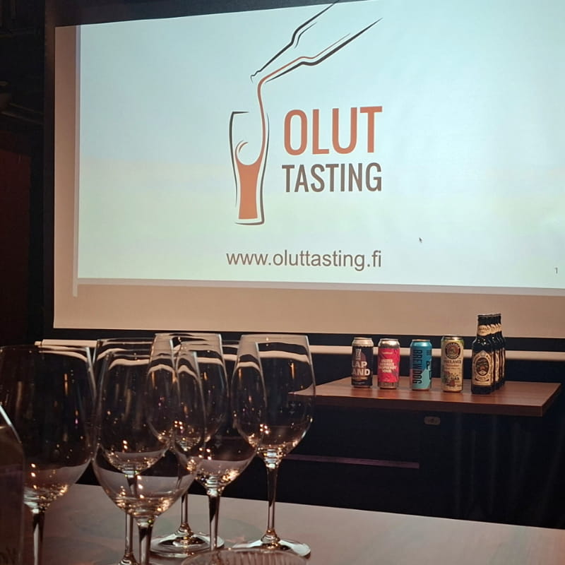 Oluttasting Vinnissä.